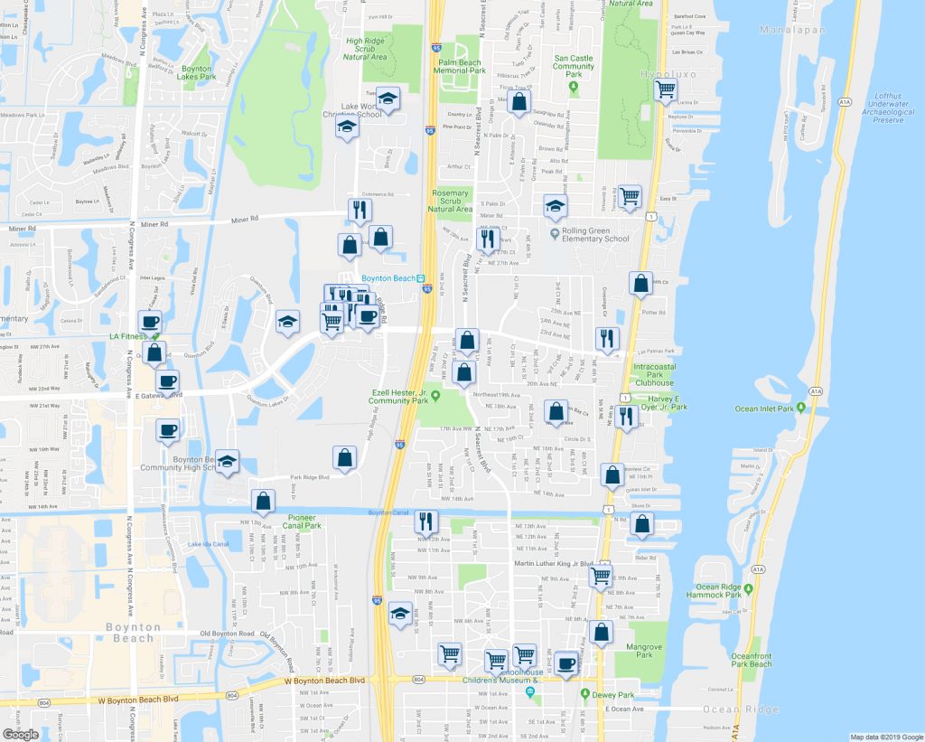 Map of Seacrest Beach Florida - Where is Seacrest Beach Florida on the Map