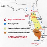 Map Of Seminole Wars In Florida | Family Tree | Pinterest | Seminole   Seminole Florida Map