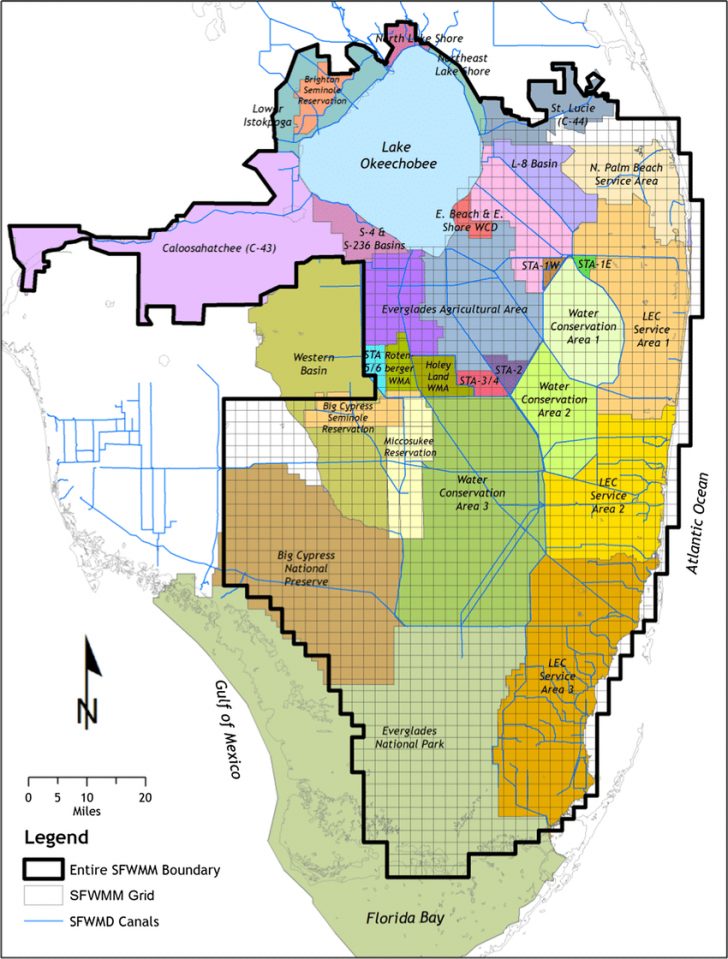 Florida Watershed Map