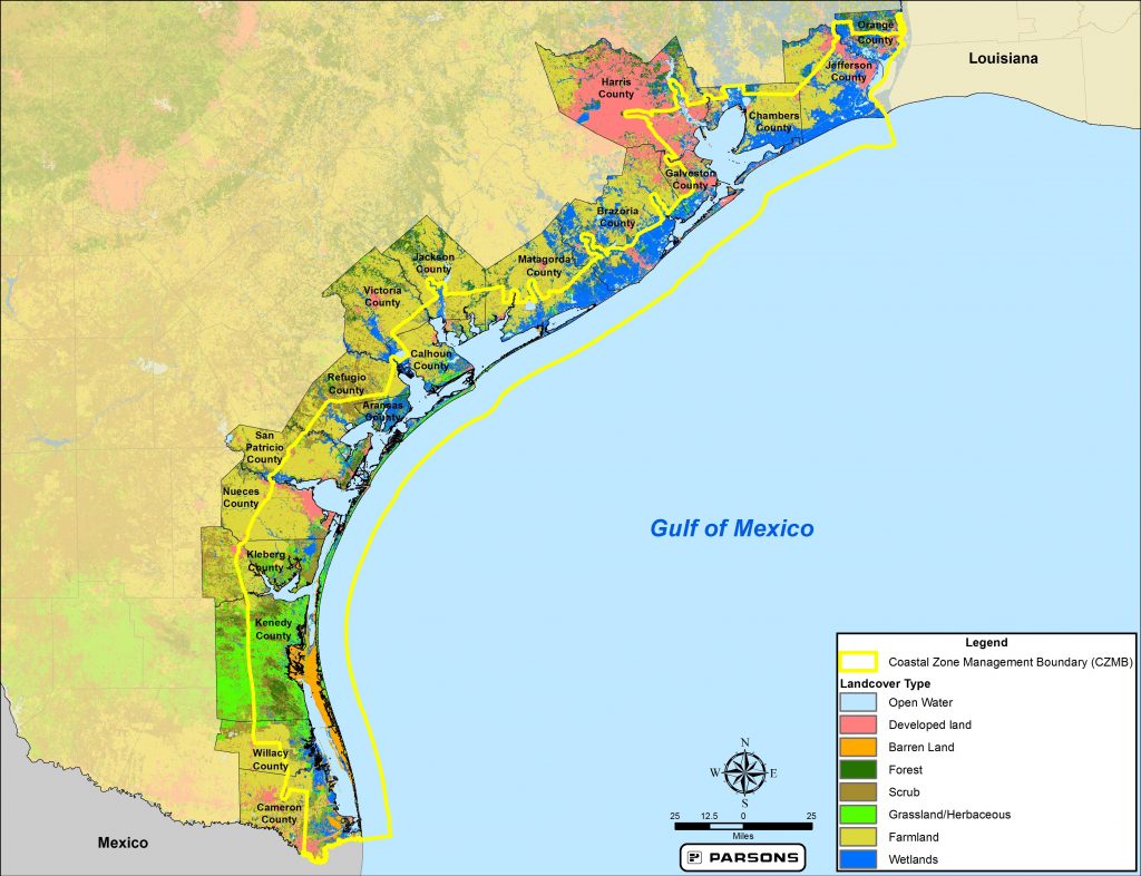 Map Of Texas Coast 16 Map Of The Texas Coastline | Tumejorgestion - Map