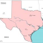 Map Of Texas, Major Cities, States And Capitals | Voyage Usa   Map Of Texas Major Cities