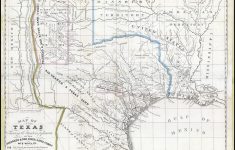 Map Of Texas Shewing The Grants In Possession Of The Colorado &amp; Red - Texas Land Grants Map