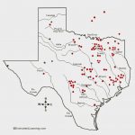 Map Of Texas With Cities And Rivers And Travel Information   Texas Waterways Map