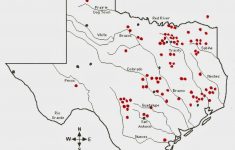 Map Of Texas With Cities And Rivers And Travel Information - Texas Waterways Map