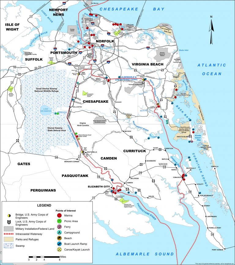 map-of-the-atlantic-intracoastal-waterway-ncpedia-intracoastal