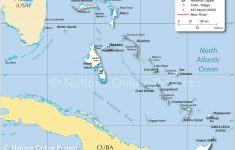 Map Of The Bahamas - Nations Online Project - Map Of Florida And Bahamas