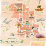Map Of The Best Los Angeles Instagram Spots | Palm Springs In 2019   Map Of Palm Springs California And Surrounding Area