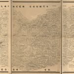 Map Of The County Of El Dorado, California : Compiled From The   El Dorado County California Parcel Maps