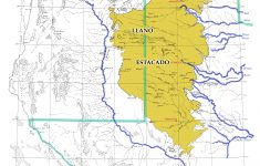 Map Of The Llano Estacado | Architecture | Pinterest | Llano - Llano Texas Map