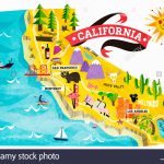 Map Of Tourist Attractions In California Exxhm Google Maps   California Sightseeing Map
