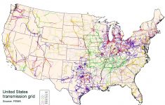 Map Of United States Of America Electricity Grid - United States Of - Texas Electric Grid Map