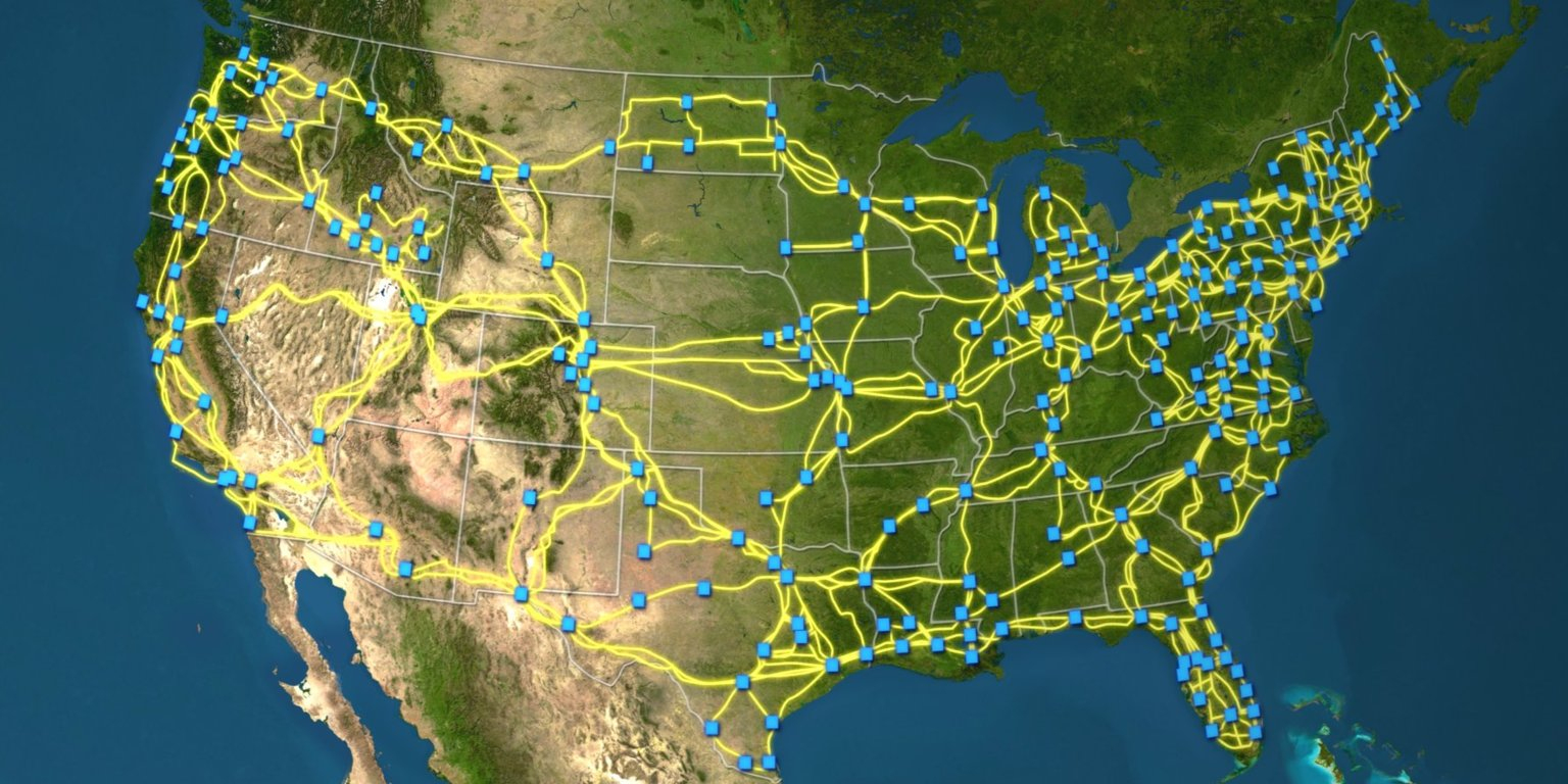 Texas Fiber Optic Map Printable Maps
