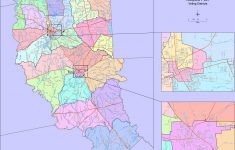 Map Of Voting Districts, Cherokee County, Texas. - Texas District 25 Map
