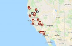 Map: See Where Wildfires Are Burning In California - Nbc Southern - Fire Watch California Map