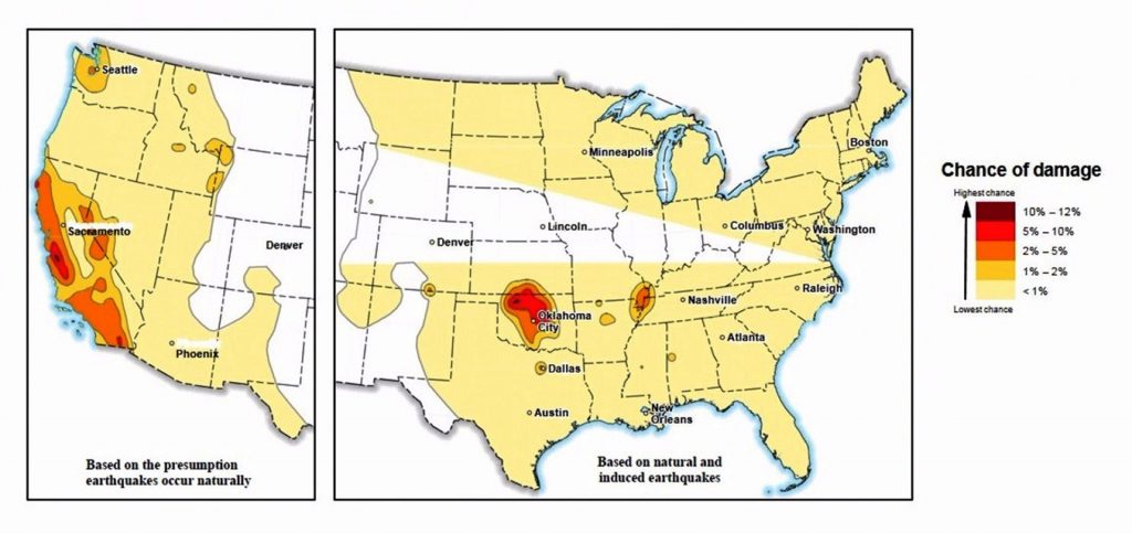 Map Shakes Up Views On Fracking - Nz Herald - Fracking In California ...