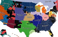 map shows the most popular mlb team in every us county business california baseball teams map Map Shows The Most Popular Mlb Team In Every Us County - Business - California Baseball Teams Map