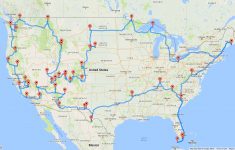 Map Shows The Ultimate U.s. National Park Road Trip - California To Florida Road Trip Map