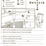 Map Skills Worksheets 4Th Grade To Education   Math Worksheet For Kids   Printable Map Skills Worksheets