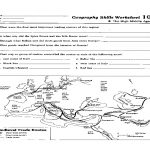 Map Skills Worksheets 4Th Grade To Printable   Math Worksheet For Kids   Printable Map Skills Worksheets