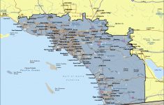 Map Southern California Cities Maps Of California Southern - Southern California Beach Towns Map