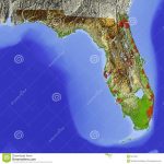 Map Topographic Florida Elevation   Topographic Map Of Florida Elevation
