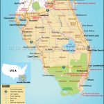 Map Usa Florida Cities | Globalsupportinitiative   Road Map Of South Florida