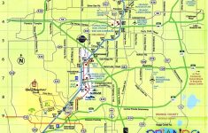 Map Usa Orlando | Globalsupportinitiative - Central Florida Attractions Map