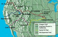 Map Valid Maps Oregon California Trail Map - Klipy - California Trail Map