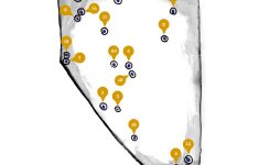 Mapped: Nevada's 20 Best Hot Springs - Natural Hot Springs California Map