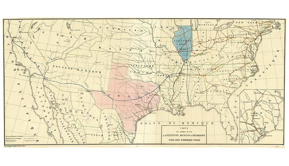 Mapping Texas: Collections From The Texas General Land Office - Texas Land Ownership Map