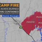 Maps: A Look At The Camp Fire In Butte County And Other California   Fires In California Right Now Map