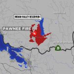 Maps: A Look At The 'pawnee Fire' Burning In Lake County Near   Graton California Map