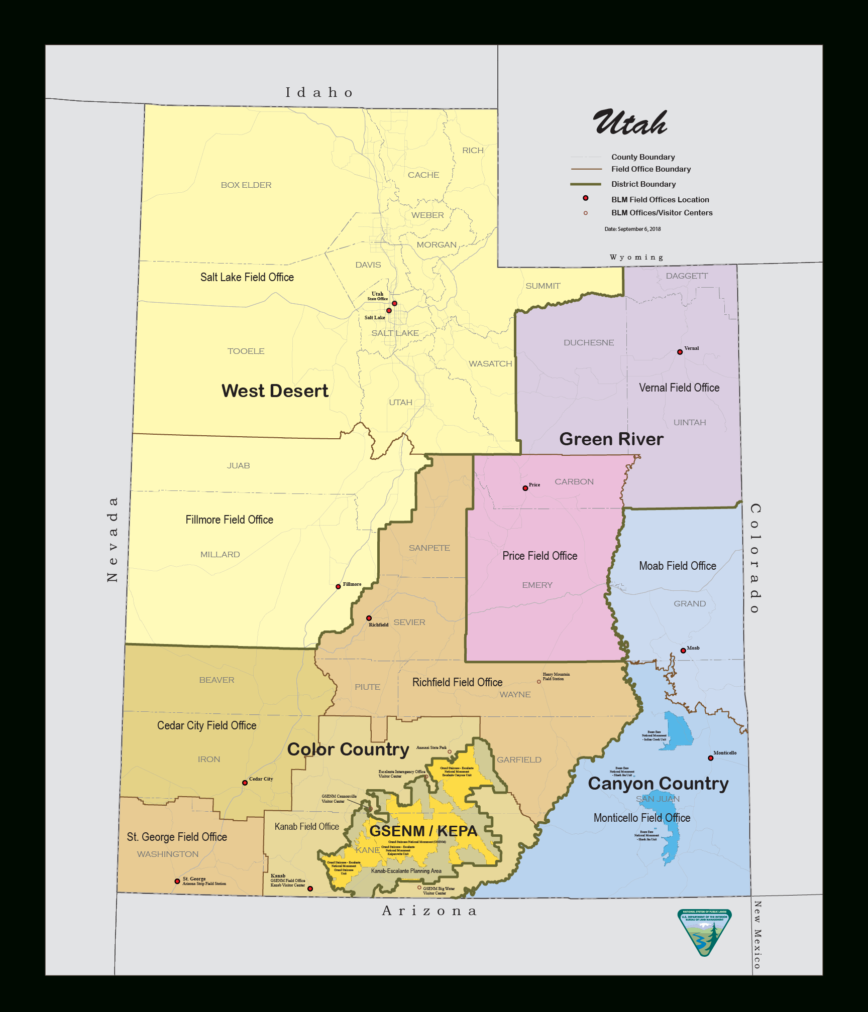 Maps | Bureau Of Land Management - Blm Land Florida Map