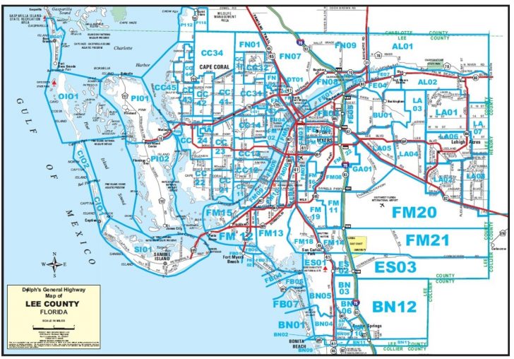 Maps - Map Of Fort Myers Florida Area - Printable Maps