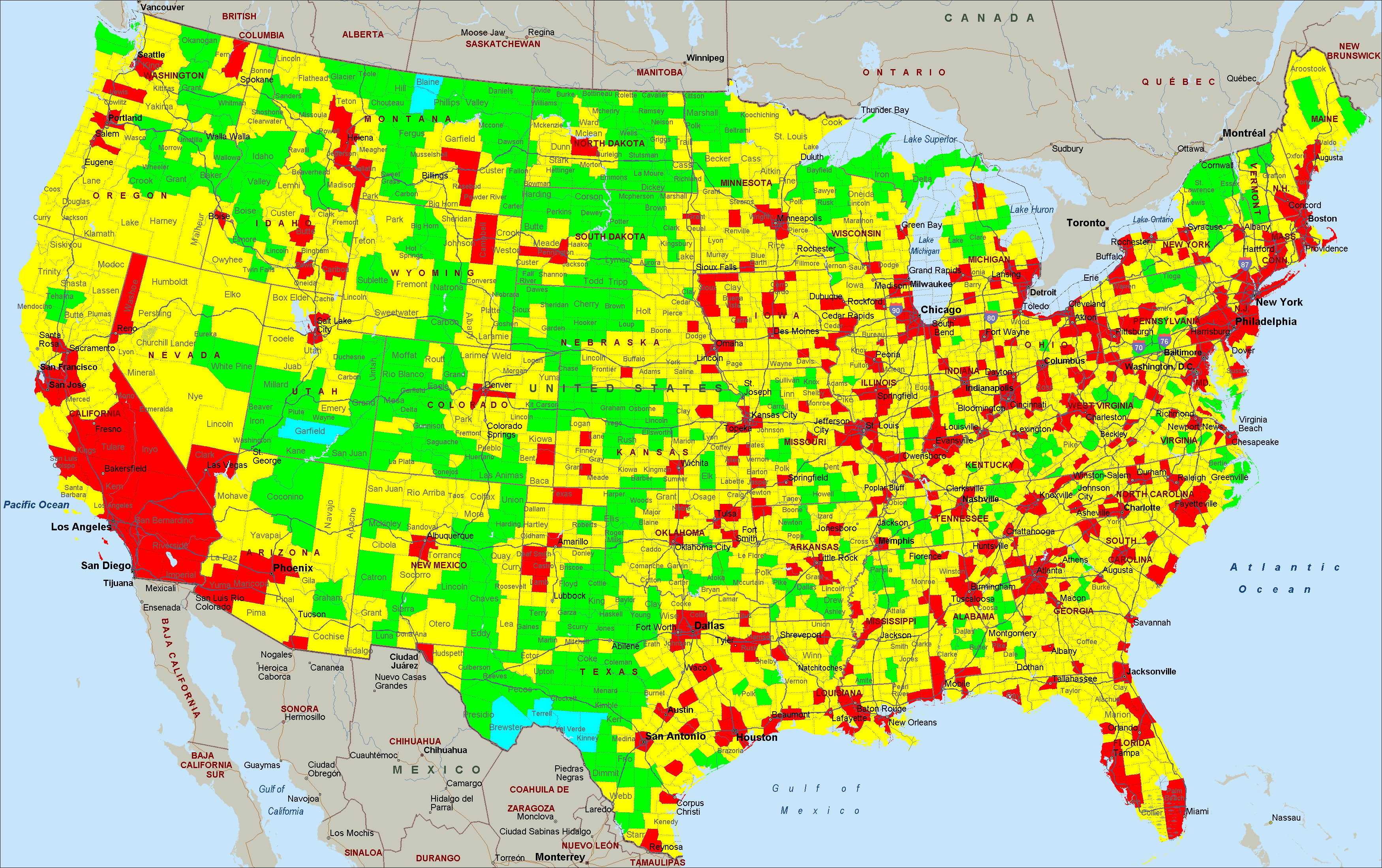 Maps Of California California Air Quality Map Valid Map Of Air - Air Quality Map For California