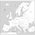 Maps Of Europe   Large Map Of Europe Printable