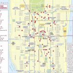 Maps Of New York Top Tourist Attractions   Free, Printable   Printable Street Map Of Midtown Manhattan