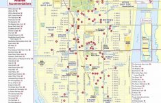 Maps Of New York Top Tourist Attractions - Free, Printable - Printable Street Map Of Midtown Manhattan