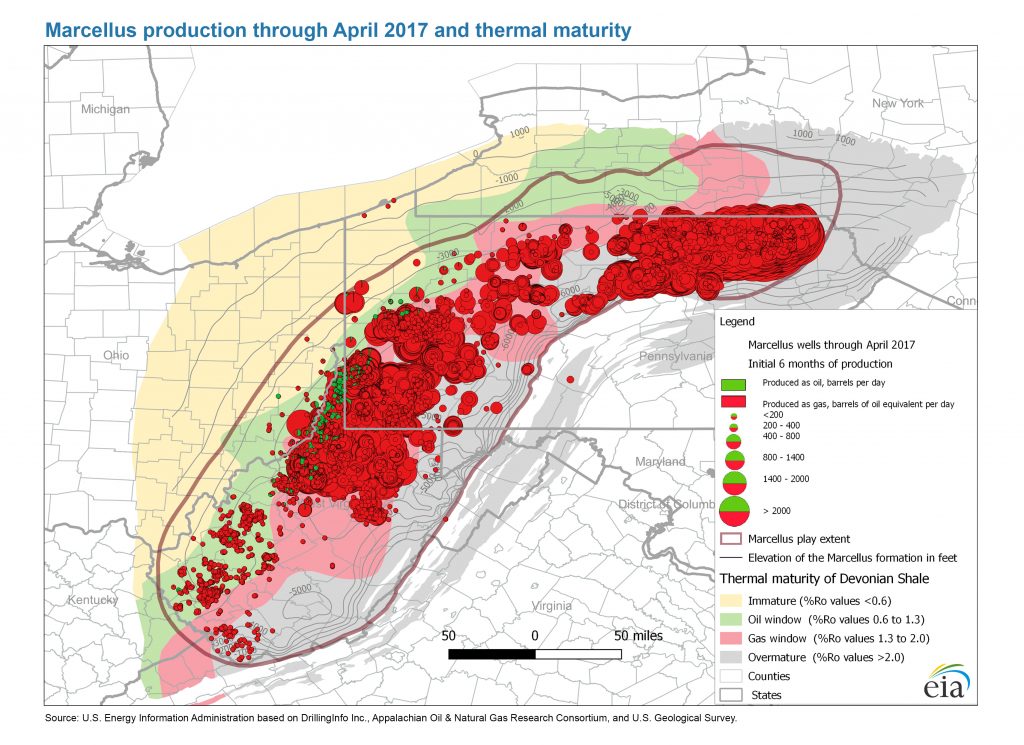 Map Of Texas Oil And Gas Fields - Printable Maps