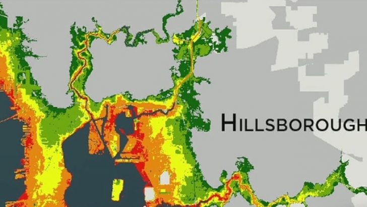 Maps Show Tampa Bay's Storm Surge Vulnerability - Flood Zone Map ...