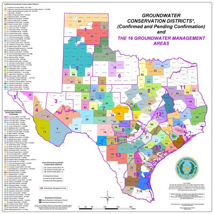 Texas Water Well Map