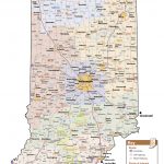 Maps | Visit Indiana   Printable Map Of Indianapolis