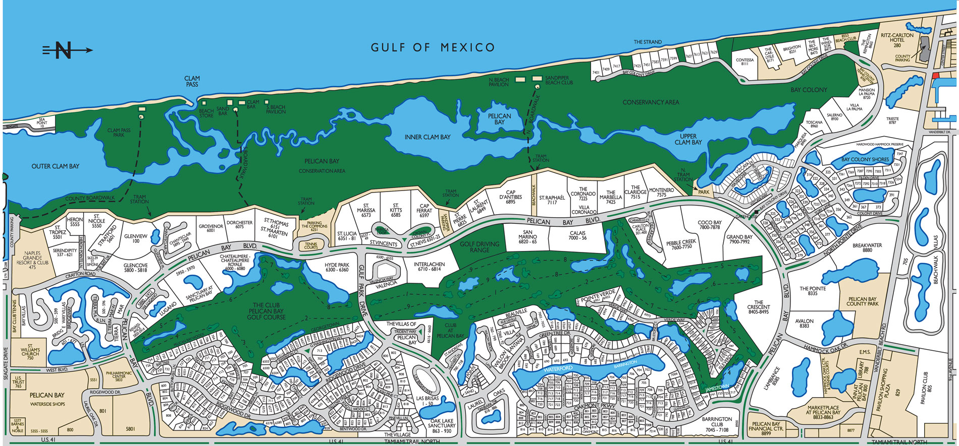 Marquesa Pelican Bay Naples, Florida - Pelican Bay Florida Map