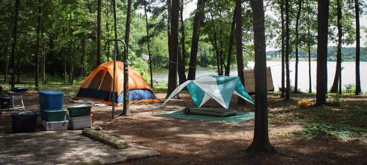 Texas State Parks Camping Map