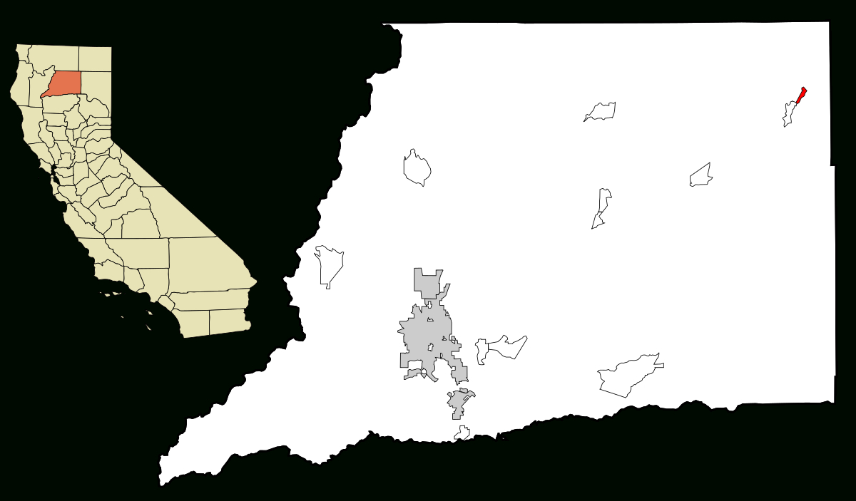 Mcarthur, California - Wikipedia - Ono California Map