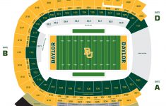 Mclane Stadium - Baylor University Athletics - University Of Texas Stadium Seating Map