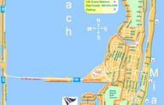 Miami Beach Map - Map Of Miami Beach (Florida - Usa) - Map Of Miami Beach Florida Hotels