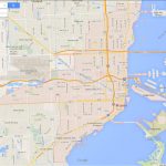 Miami, Florida Map   Street Map Of Miami Florida