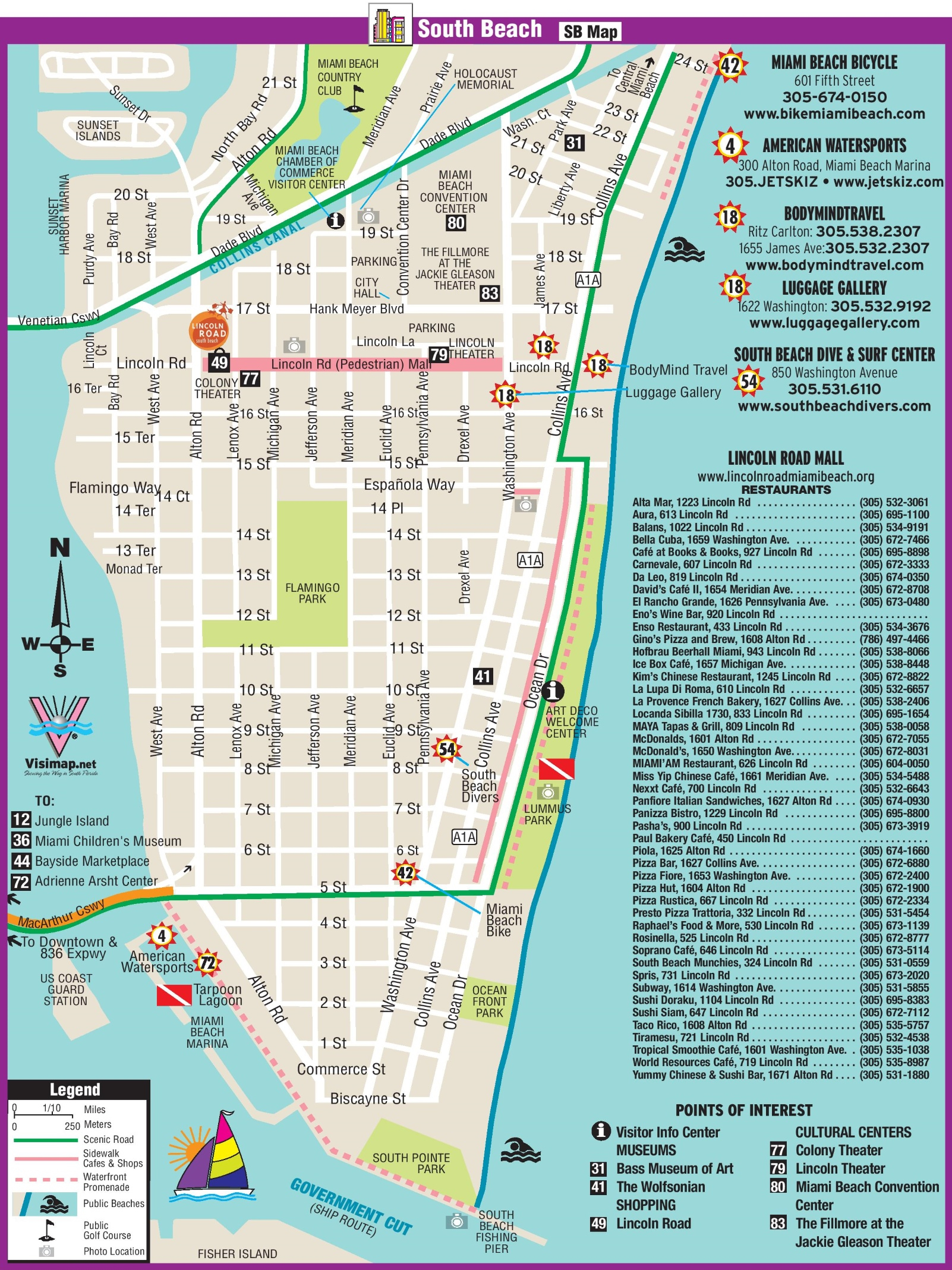 Miami Maps | Florida, U.s. | Maps Of Miami - Map Of Miami Beach Florida