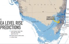 Miami May Be Underwater2100 - Youtube - Florida Underwater Map